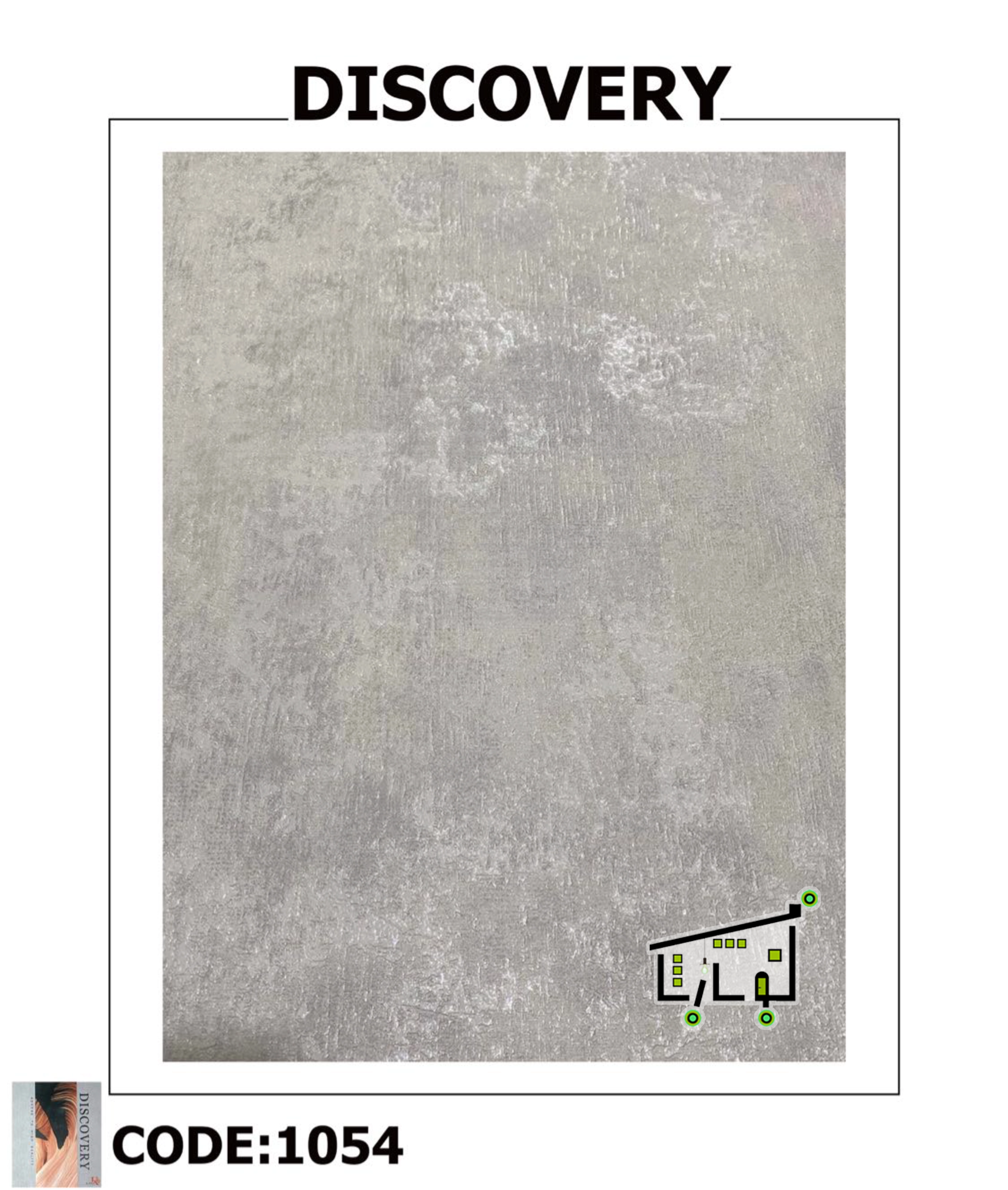 کاغذ دیواری Discovery مدل 1054