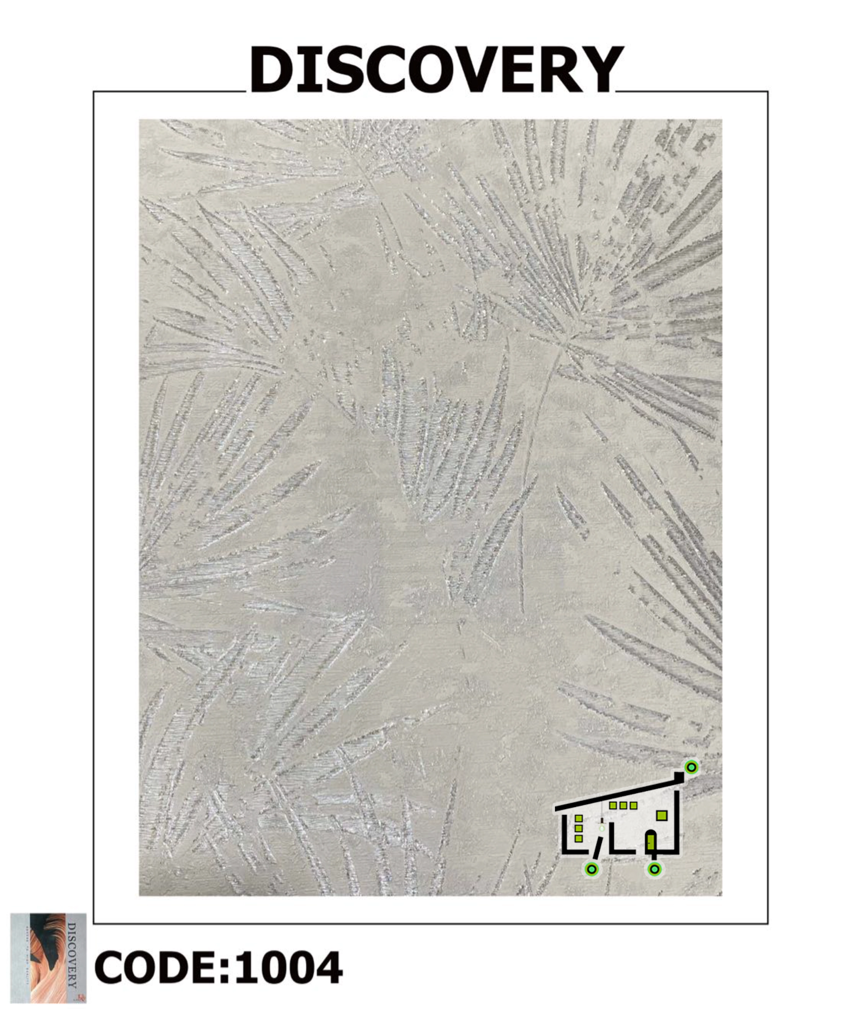 کاغذ دیواری Discovery مدل 1004