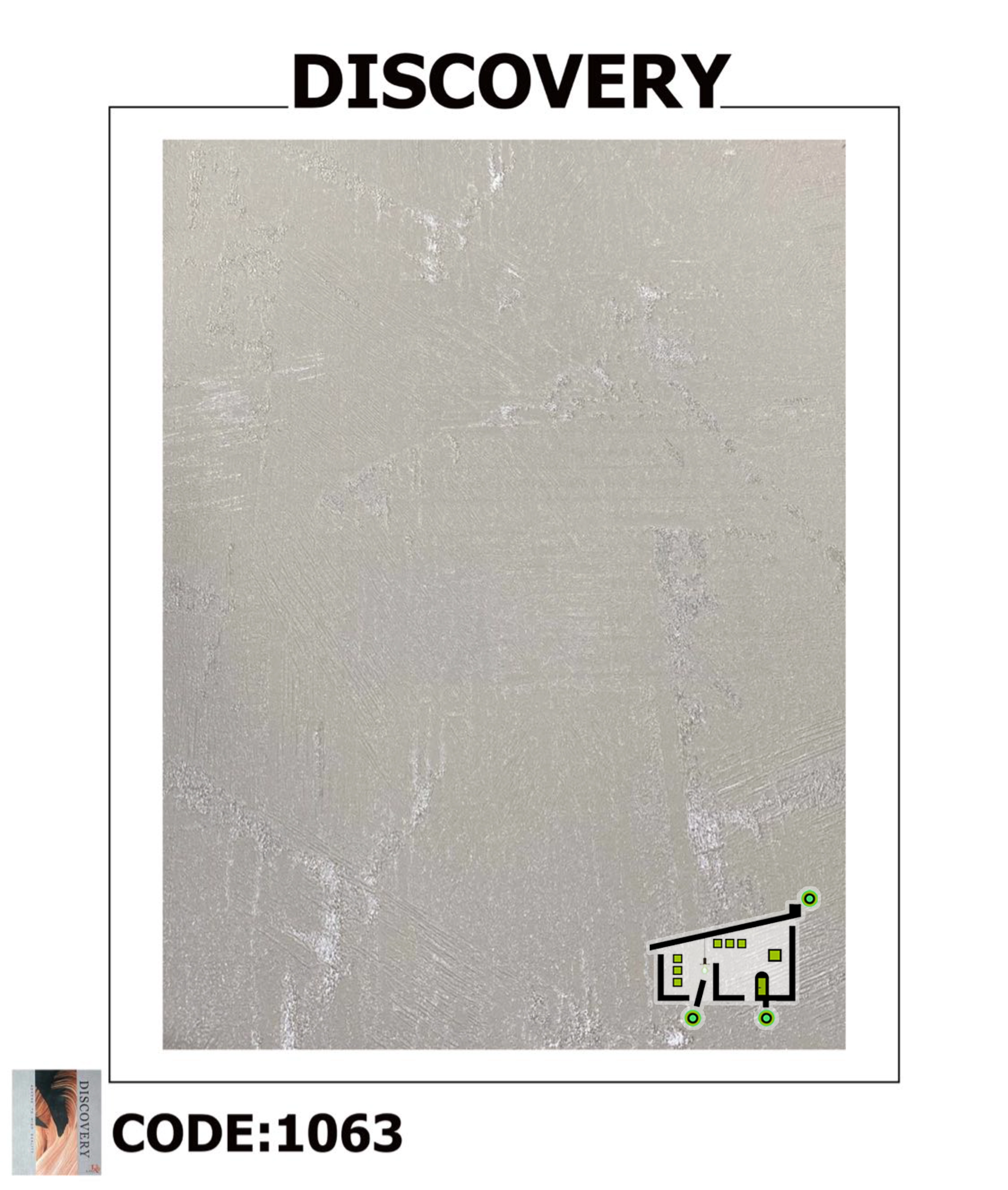 کاغذ دیواری Discovery مدل 1063