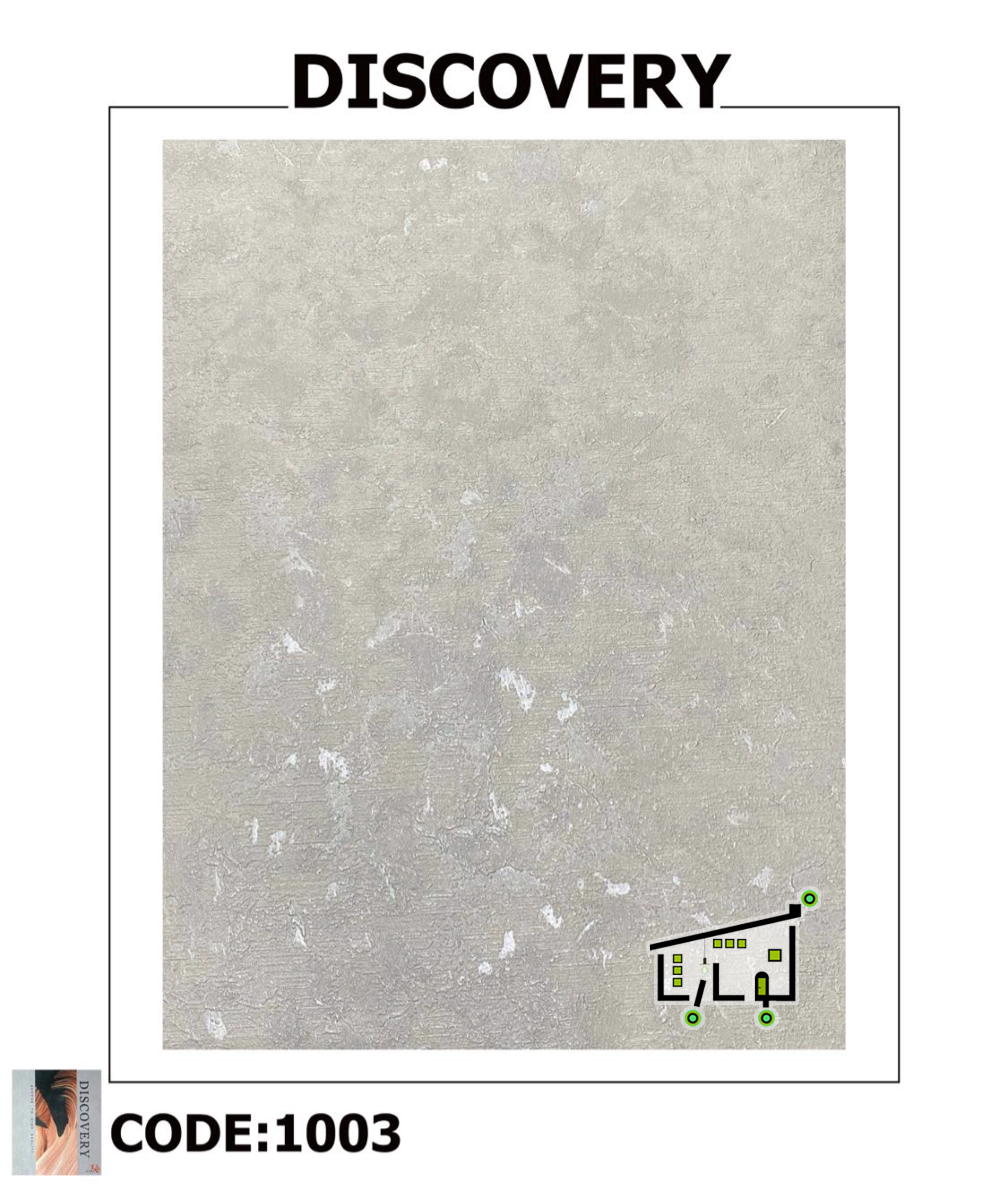 کاغذ دیواری Discovery مدل 1003