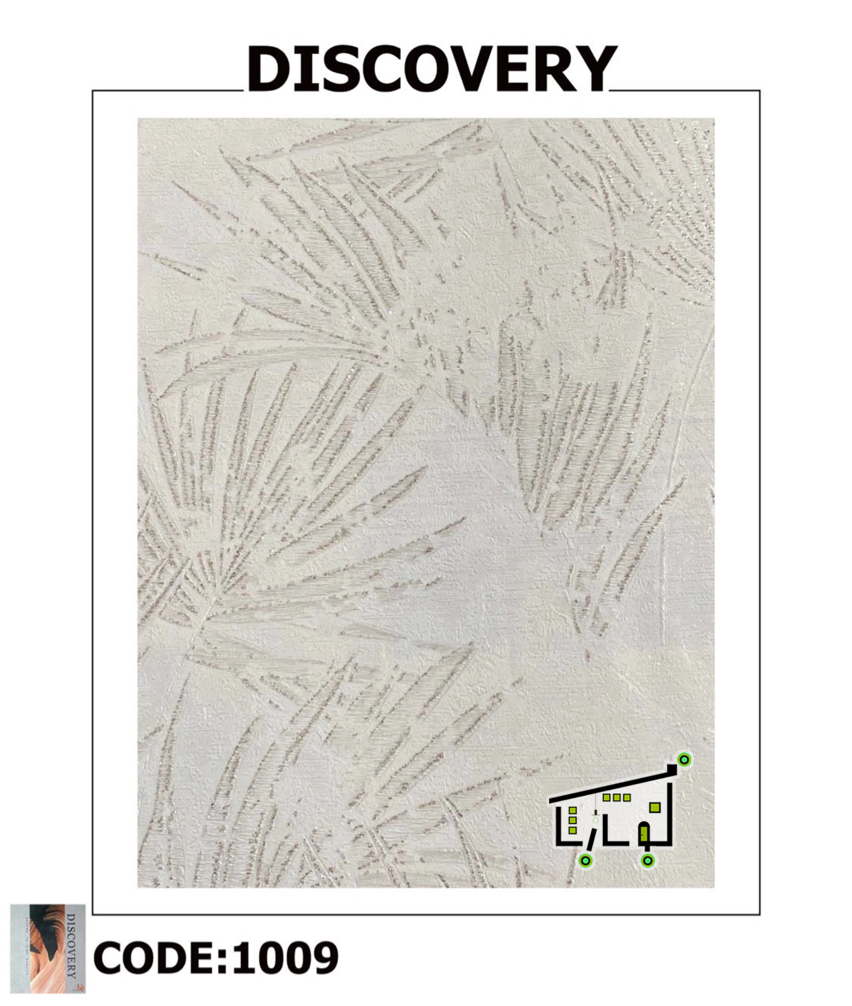 کاغذ دیواری Discovery مدل 1009