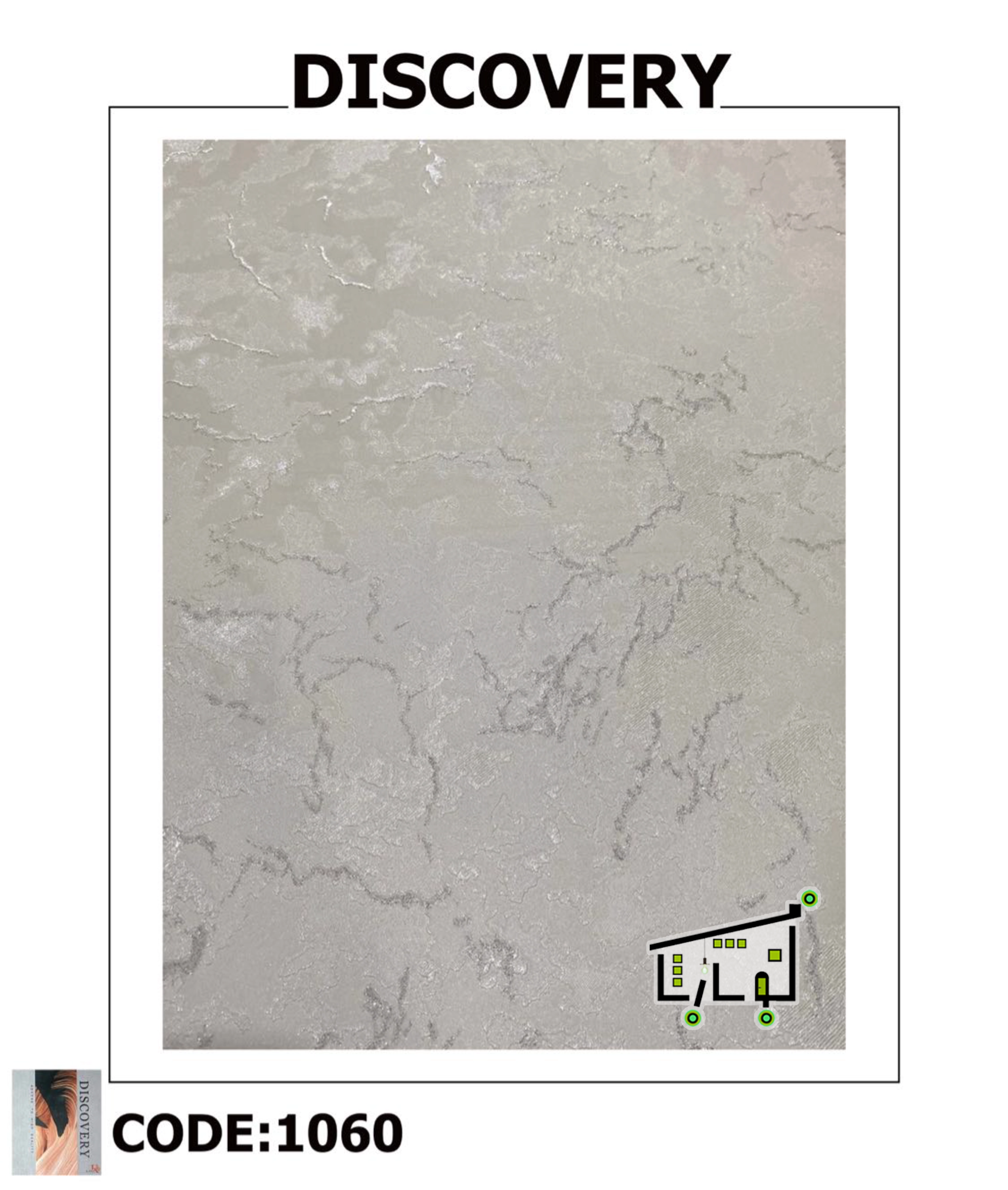 کاغذ دیواری Discovery مدل 1060