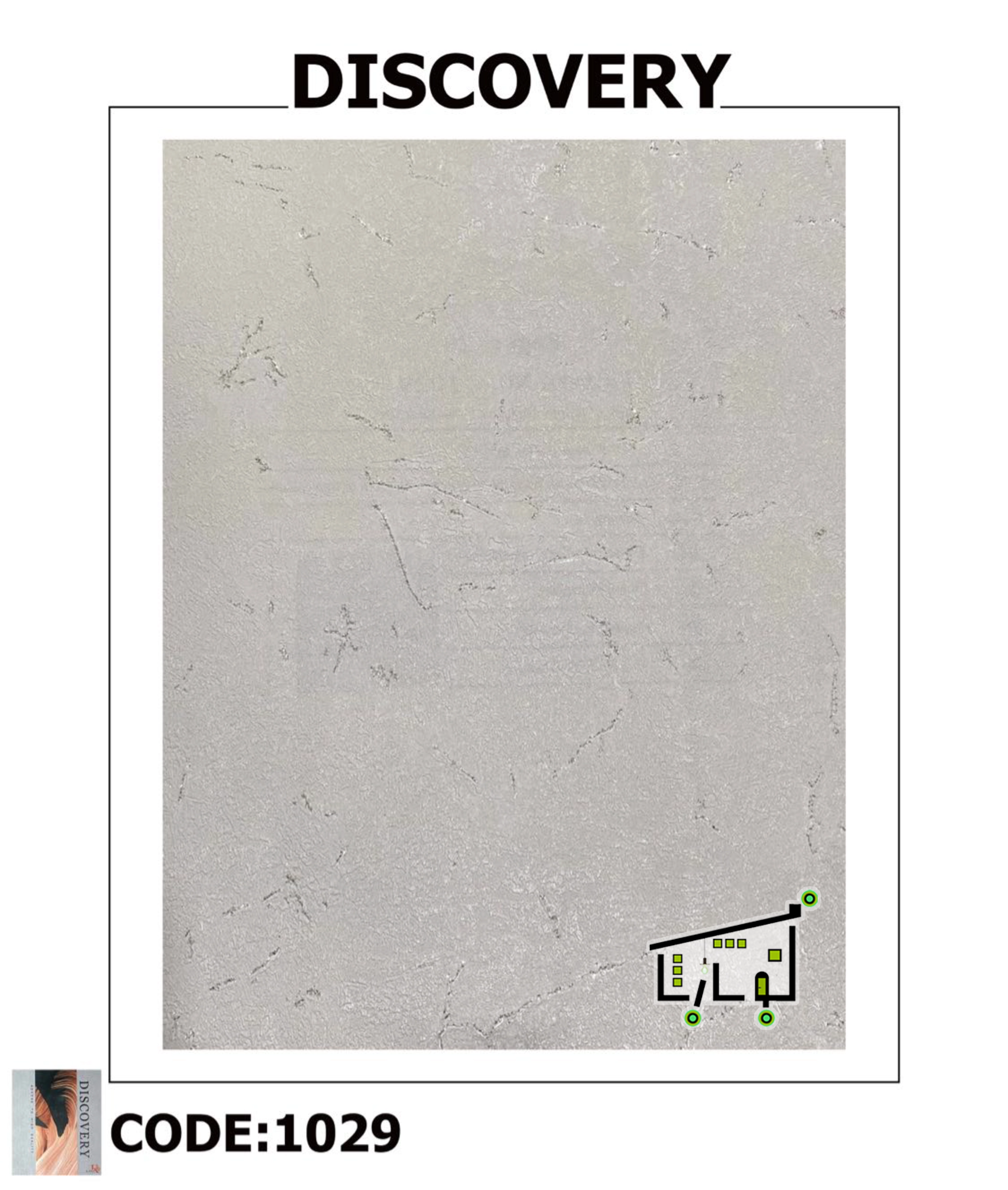 کاغذ دیواری Discovery مدل 1029