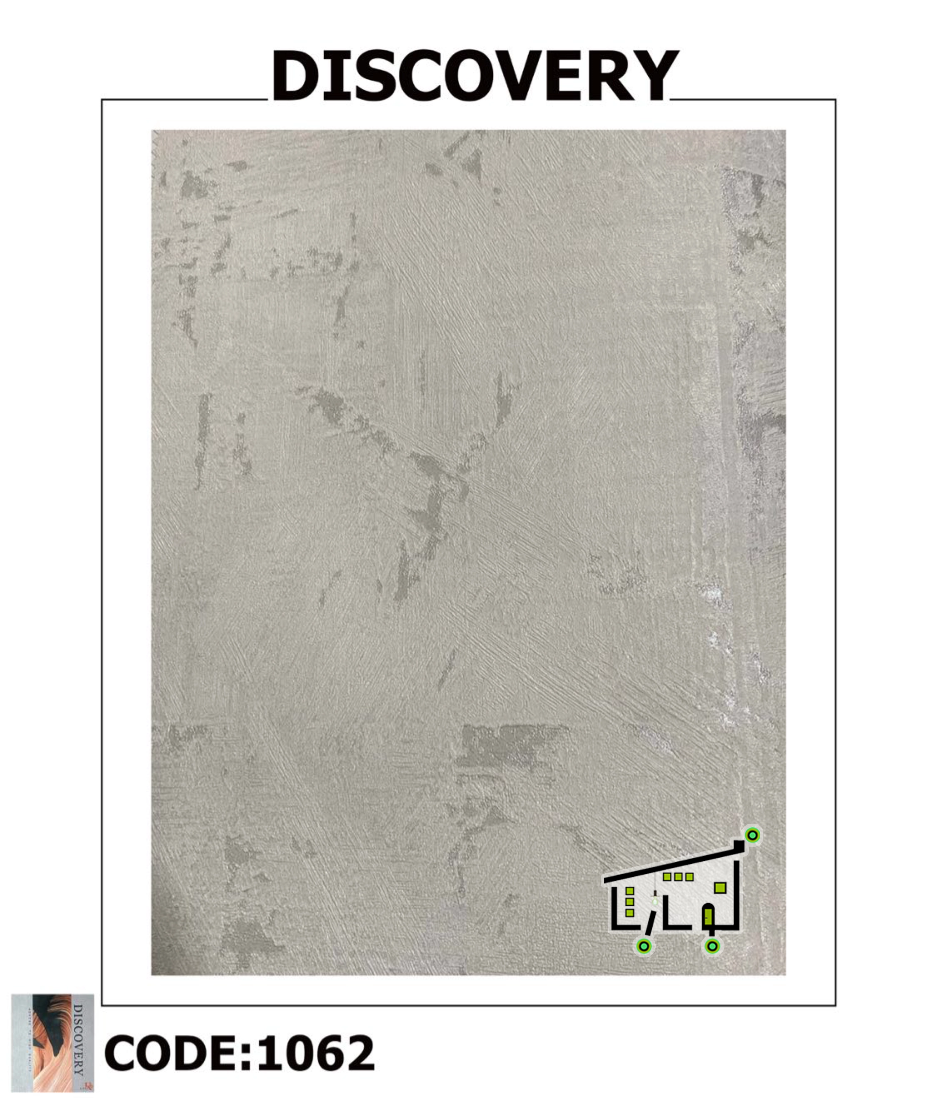 کاغذ دیواری Discovery مدل 1062