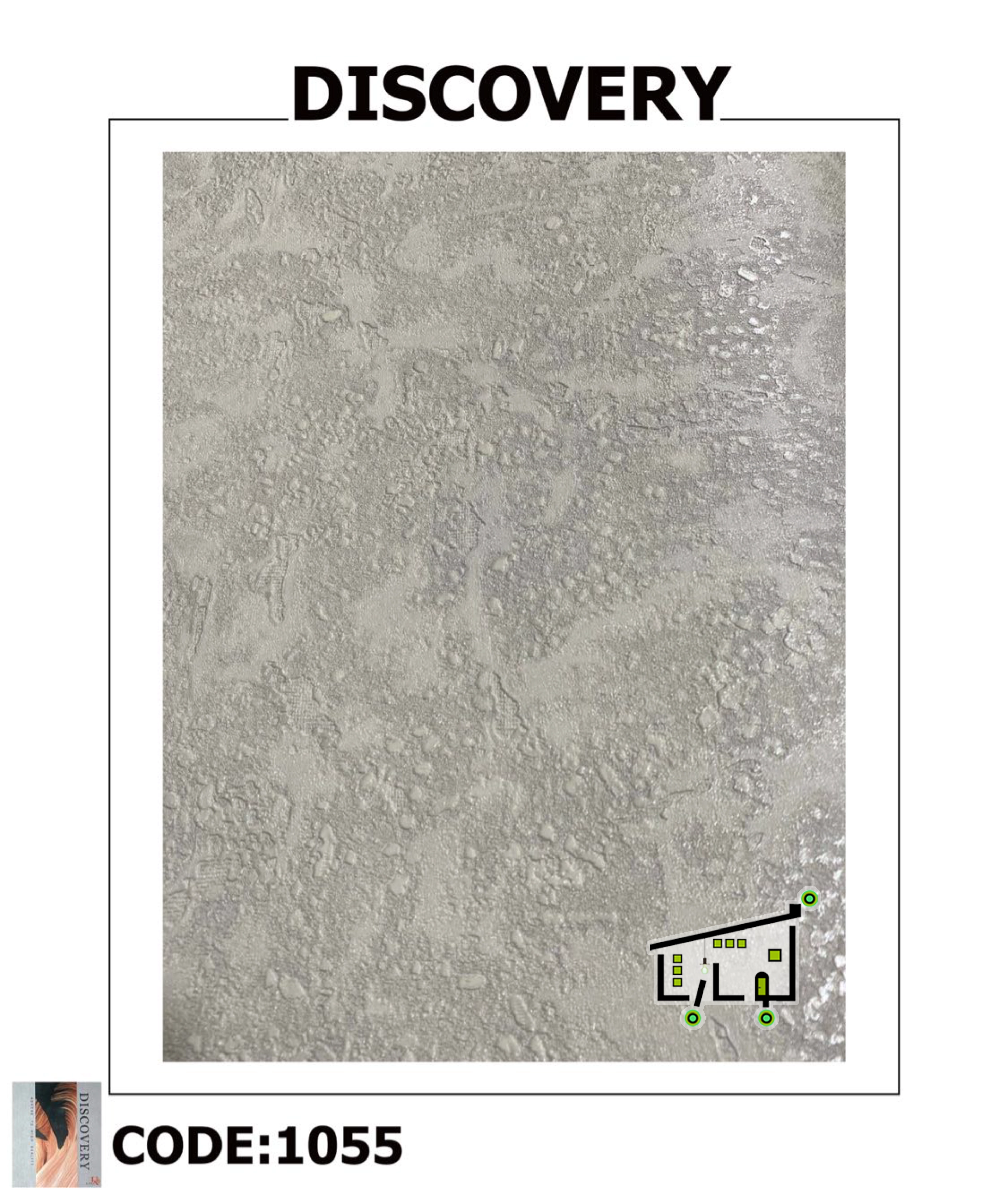 کاغذ دیواری Discovery مدل 1055