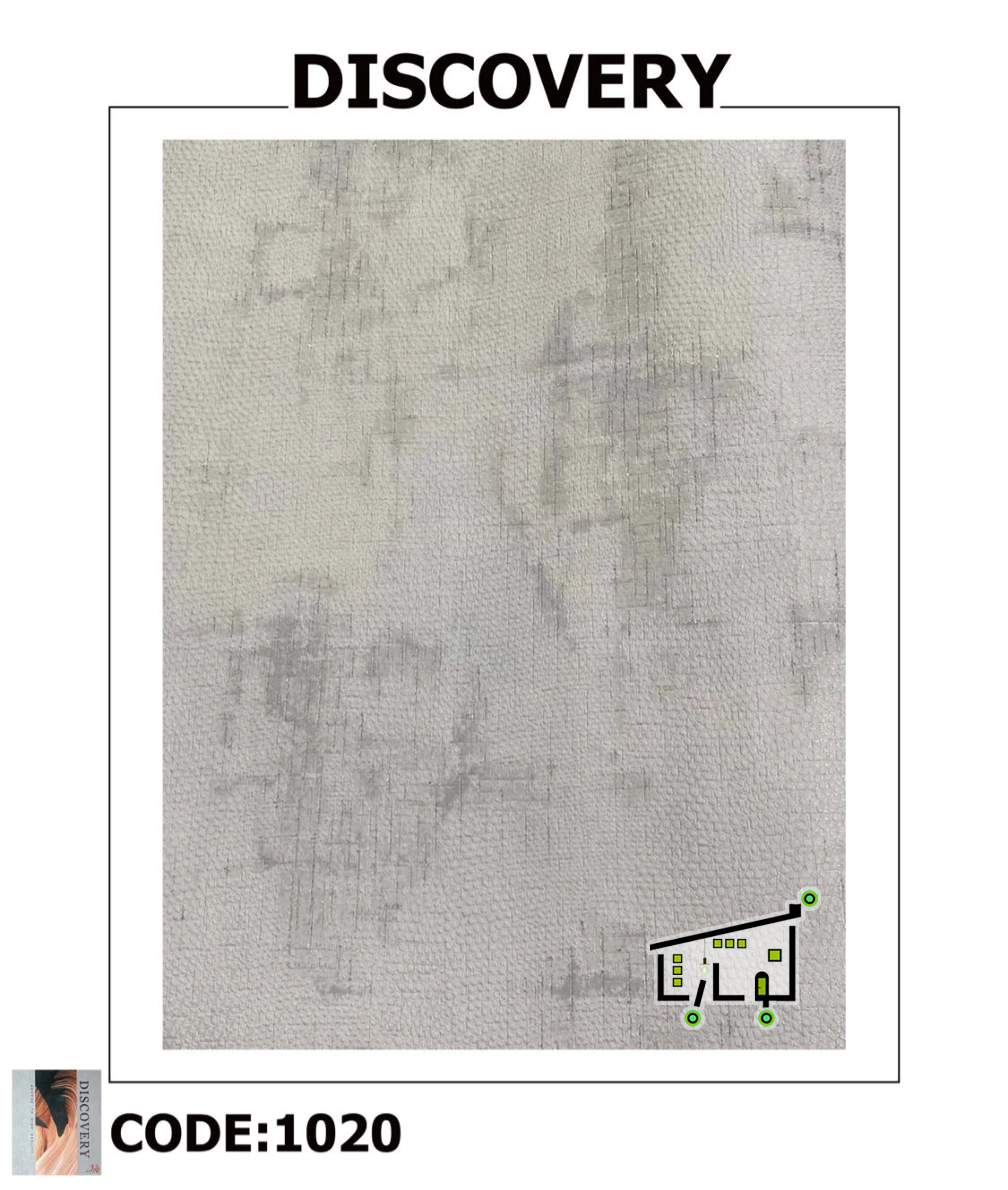 کاغذ دیواری Discovery مدل 1020