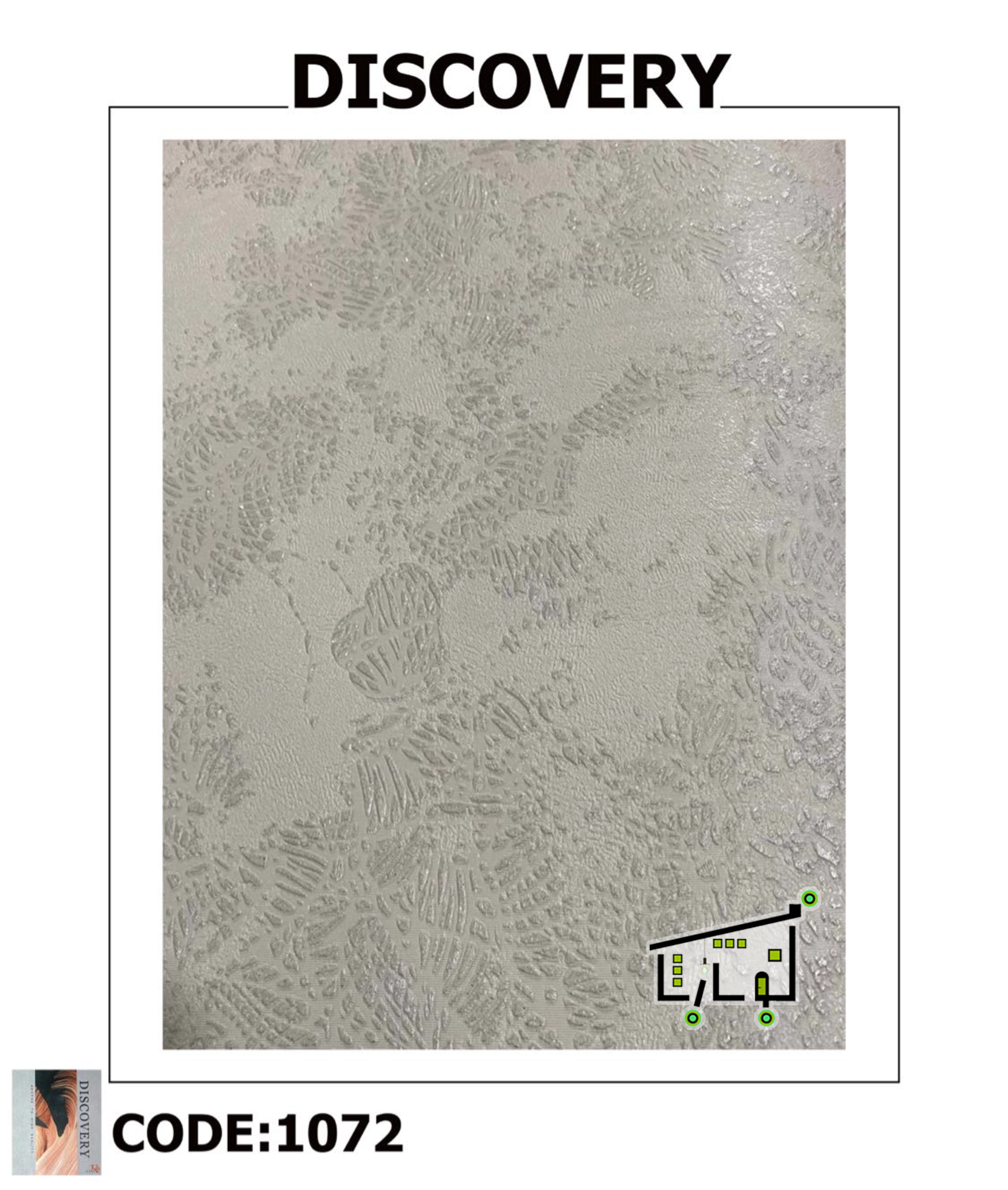کاغذ دیواری Discovery مدل 1072