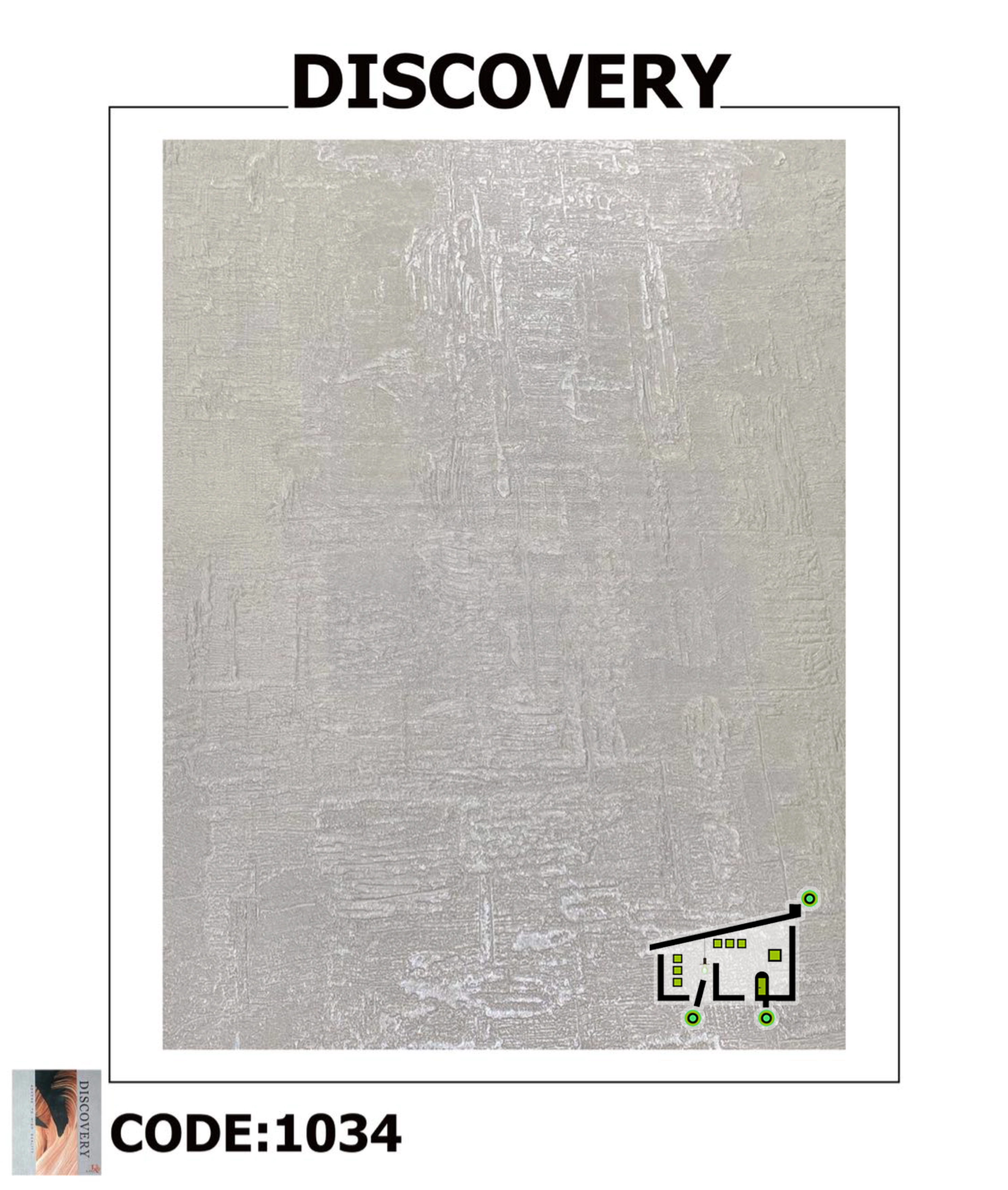 کاغذ دیواری Discovery مدل 1034