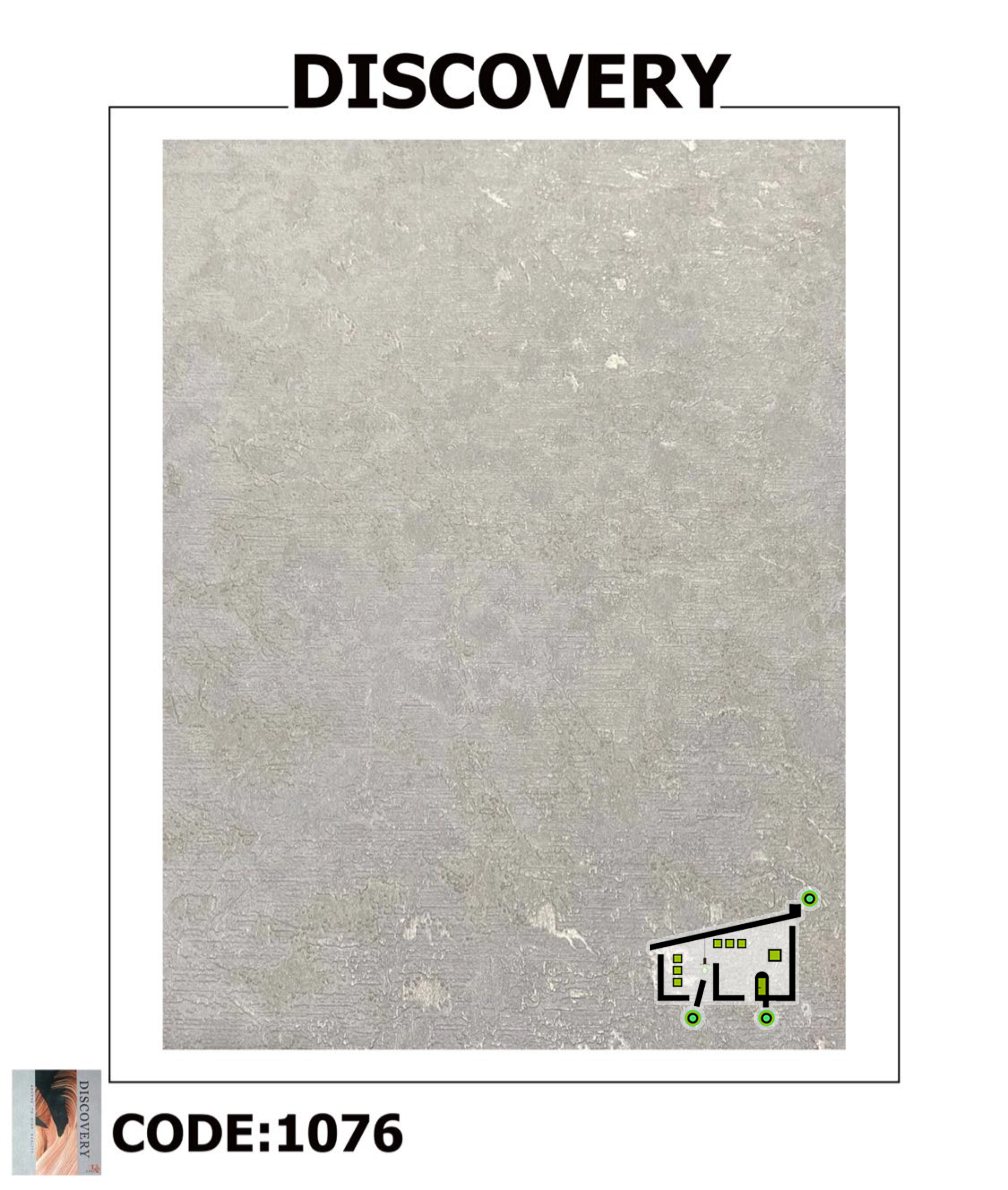 کاغذ دیواری Discovery مدل 1076