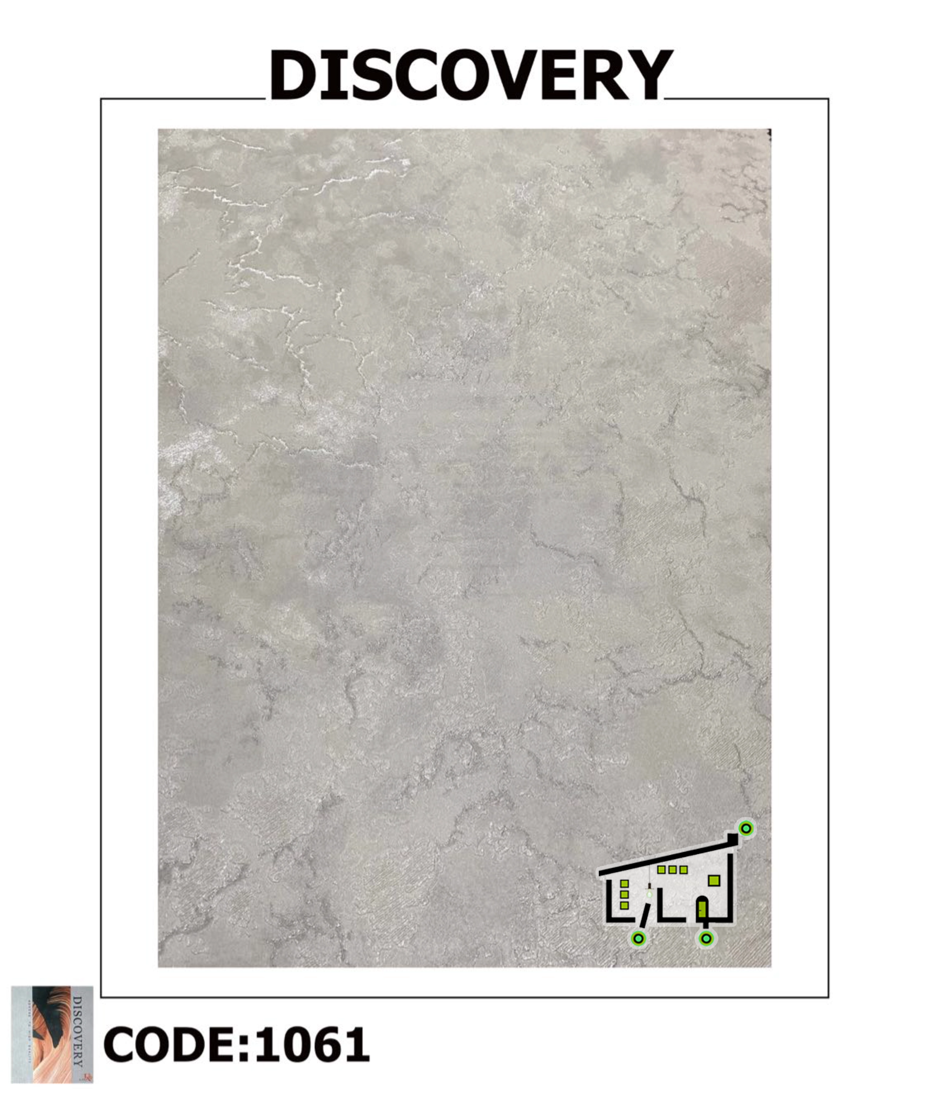 کاغذ دیواری Discovery مدل 1061