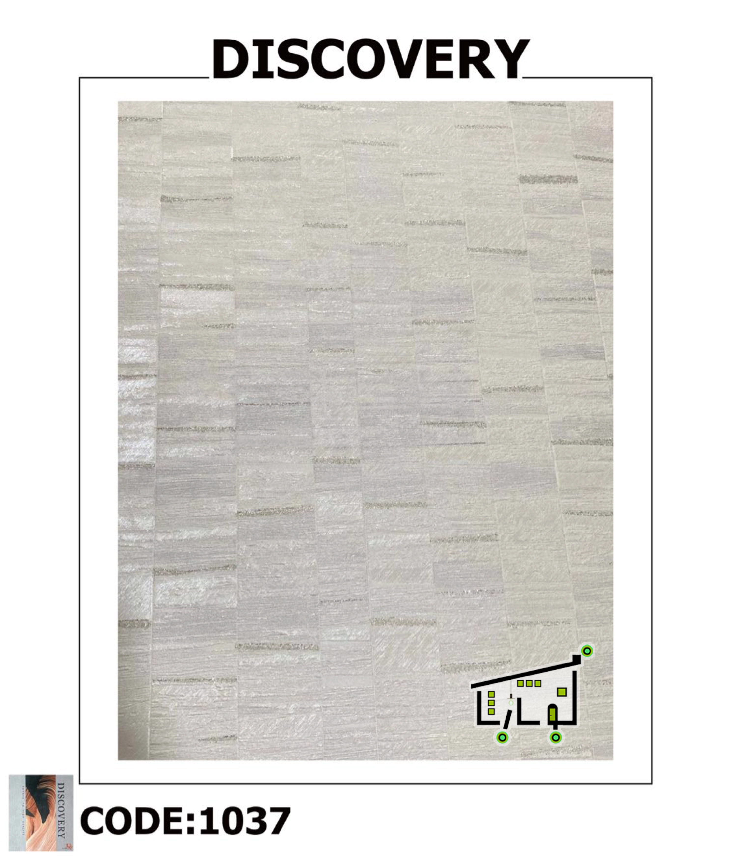 کاغذ دیواری Discovery مدل 1037