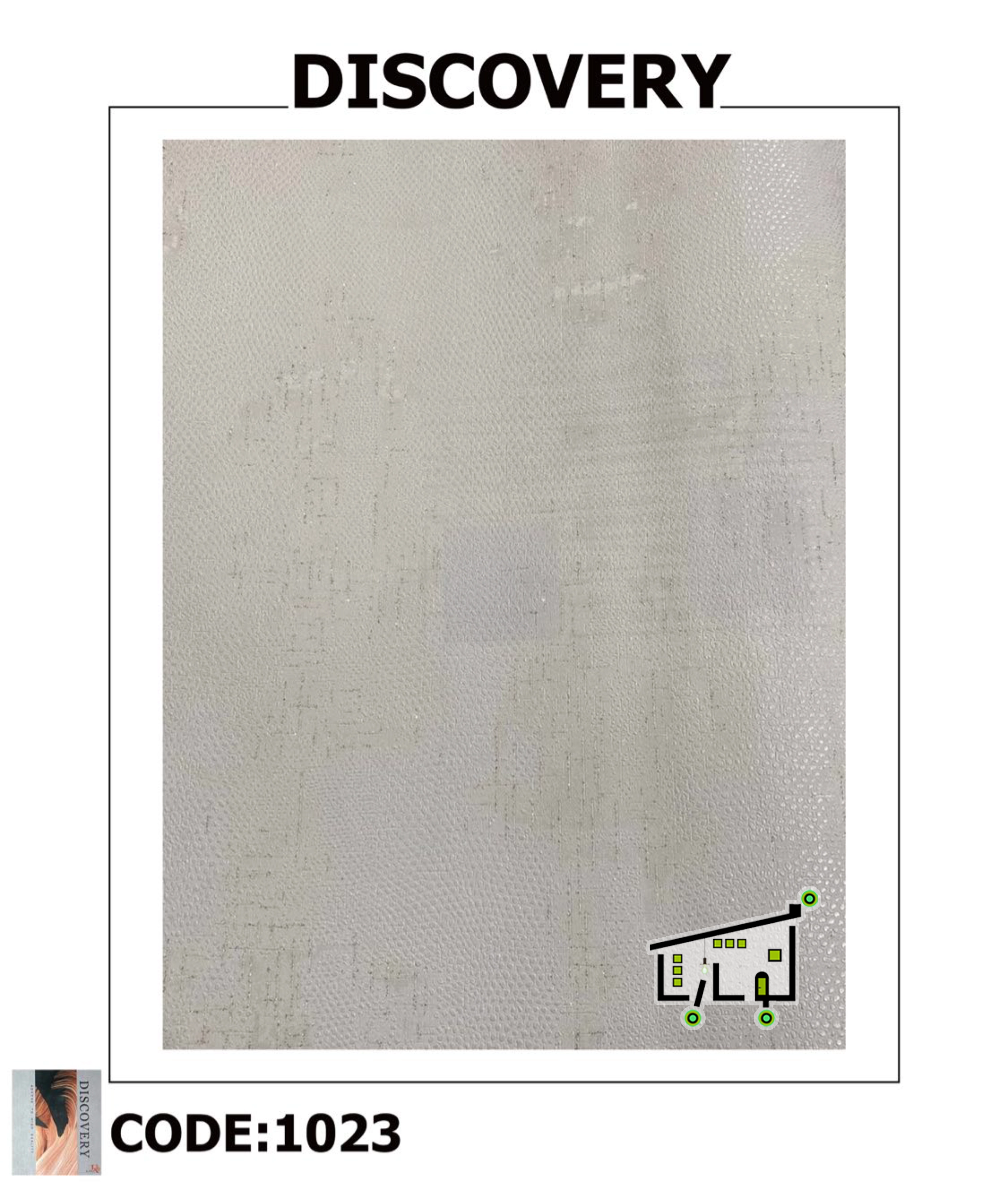 کاغذ دیواری Discovery مدل 1023