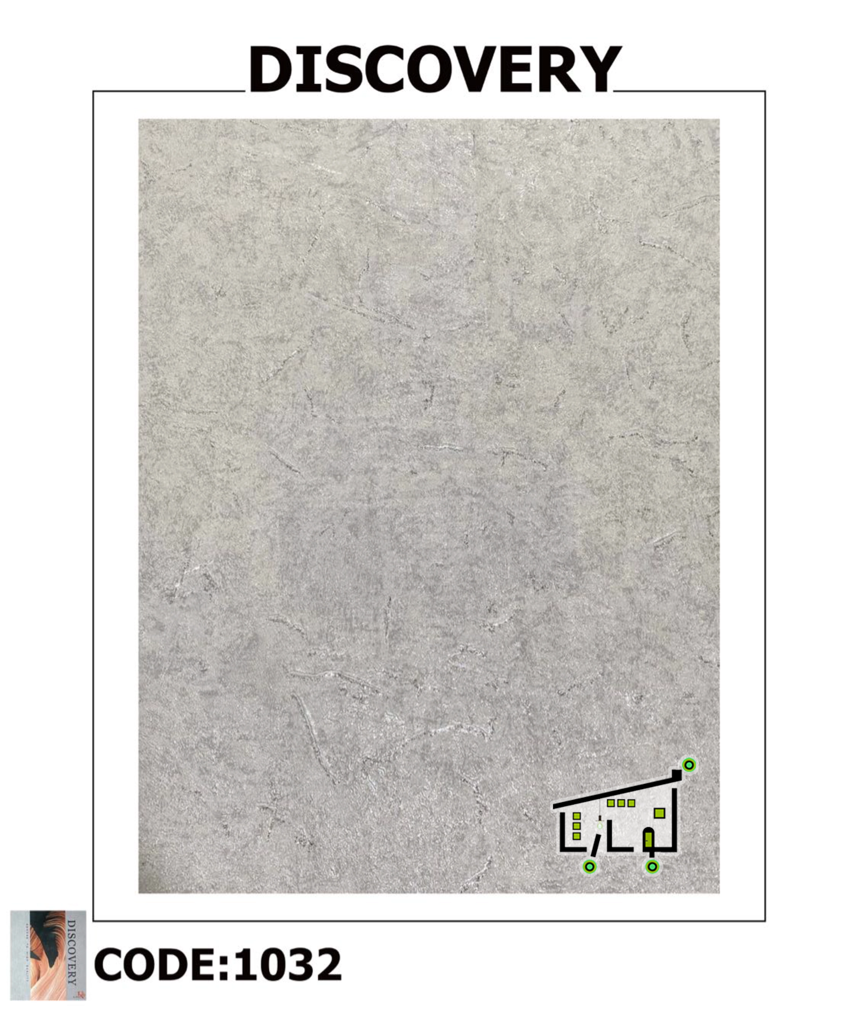 کاغذ دیواری Discovery مدل 1032