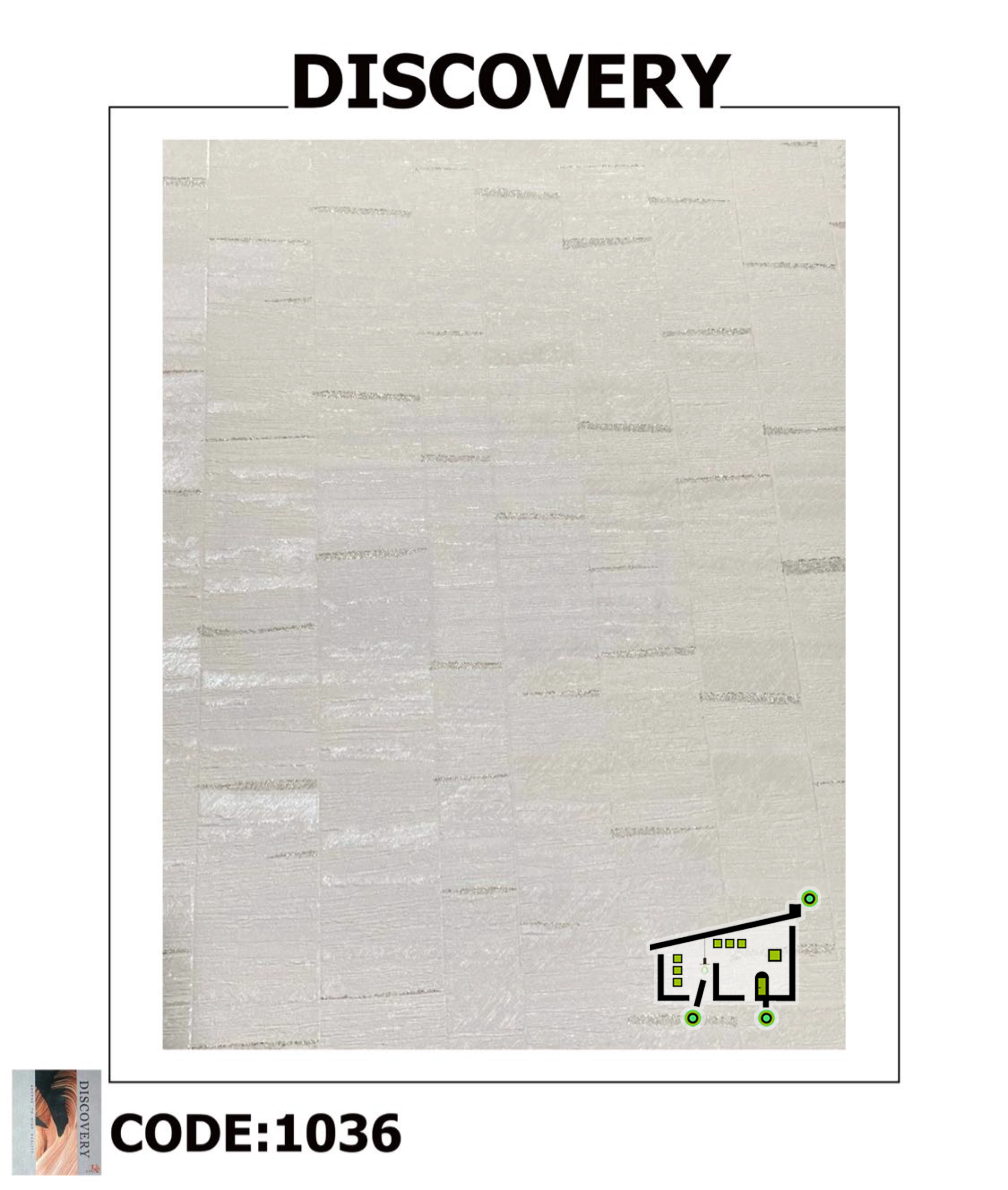 کاغذ دیواری Discovery مدل 1036