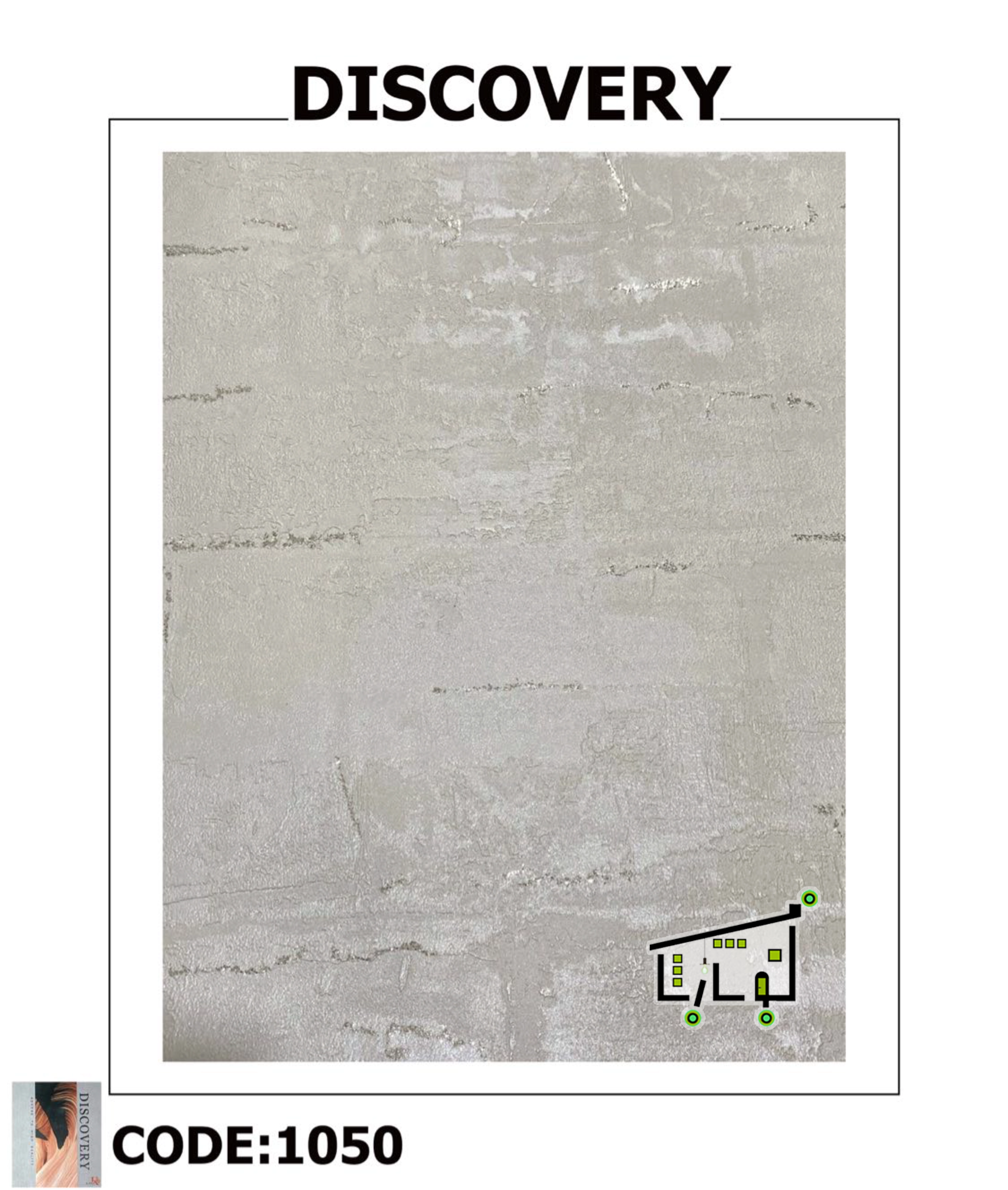 کاغذ دیواری Discovery مدل 1050