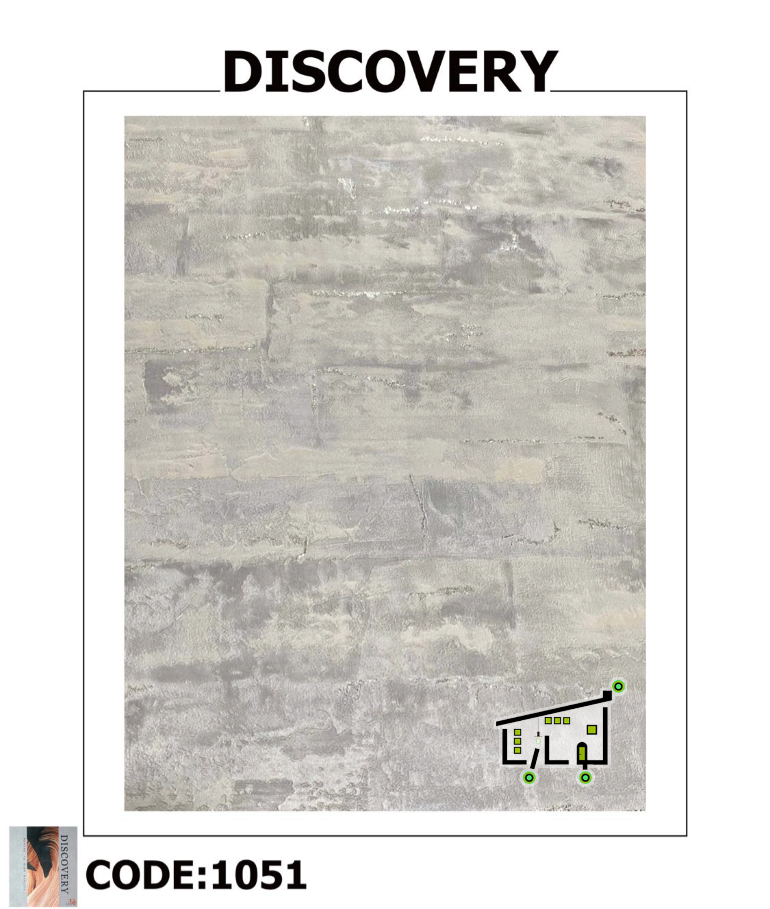 کاغذ دیواری Discovery مدل 1051