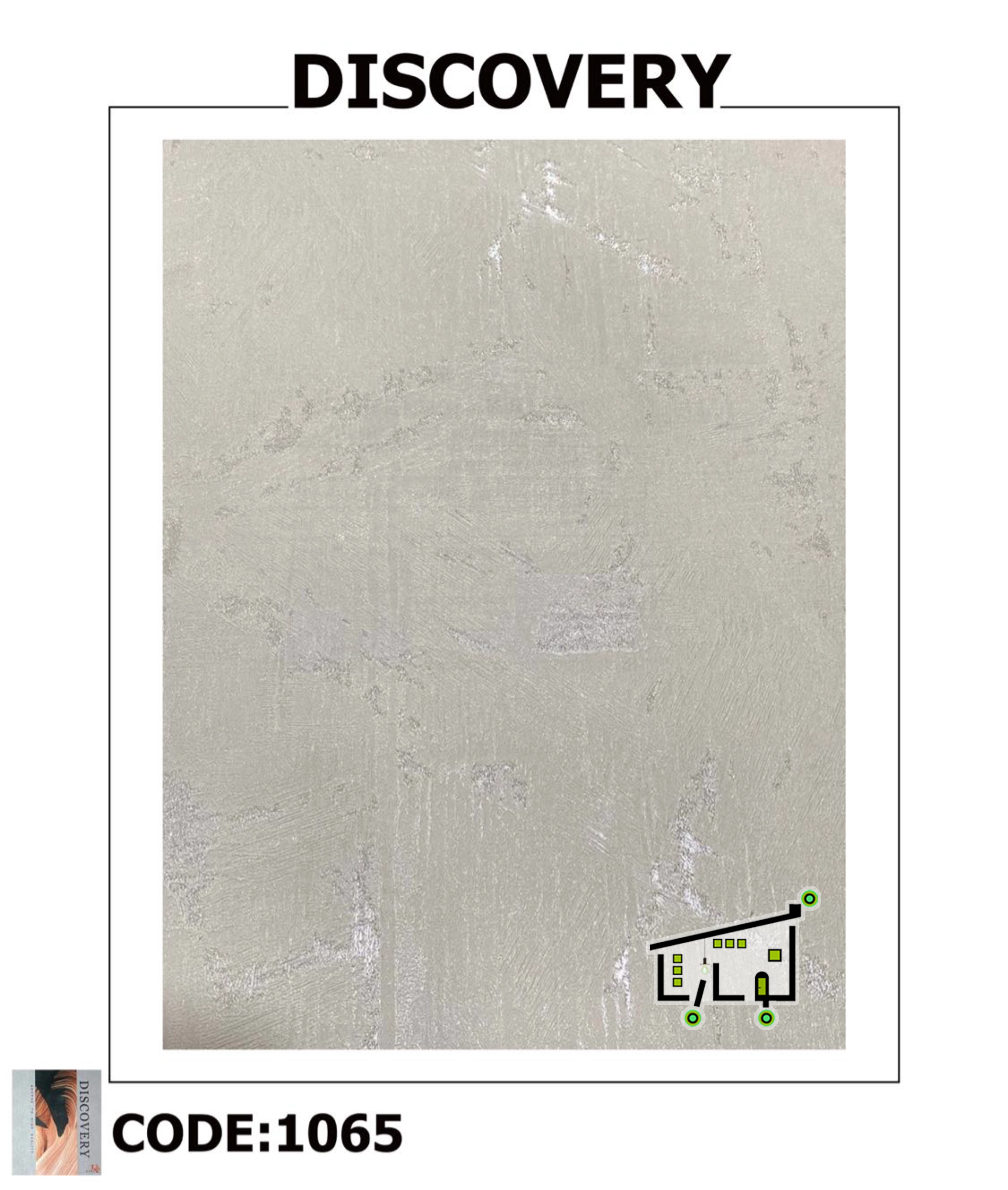 کاغذ دیواری Discovery مدل 1065